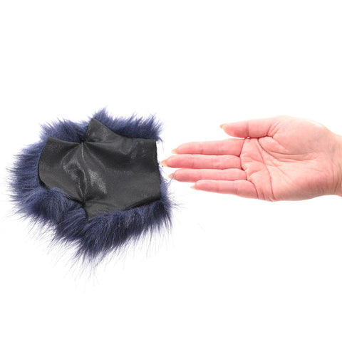 Sex & Mischief - Cougar Spiked Sensory Glove - Navy One Size BONDAGE-TOYS