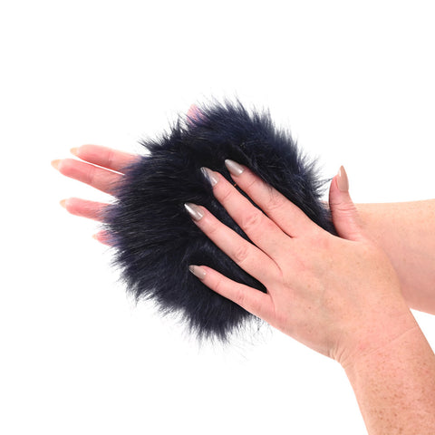 Sex & Mischief - Cougar Spiked Sensory Glove - Navy One Size BONDAGE-TOYS