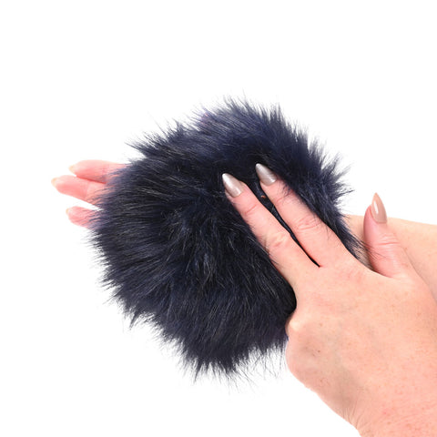 Sex & Mischief - Cougar Spiked Sensory Glove - Navy One Size BONDAGE-TOYS