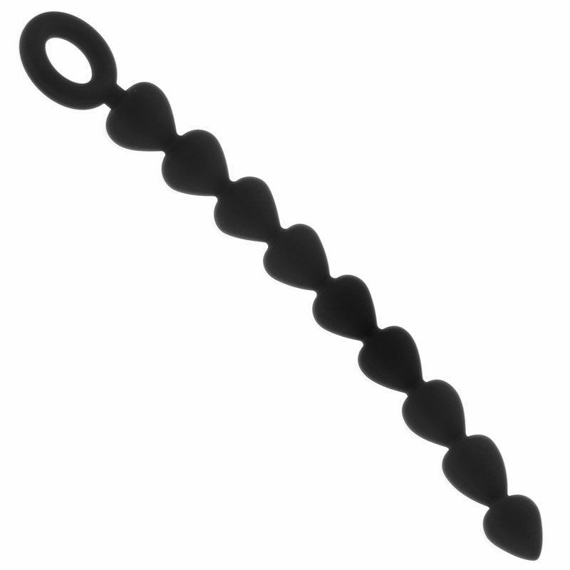 Sportsheets Sex and Mischief Silicone 9.75 Inch Anal Beads – Body-Safe Silicone Anal Toy > Anal Range > Anal Beads