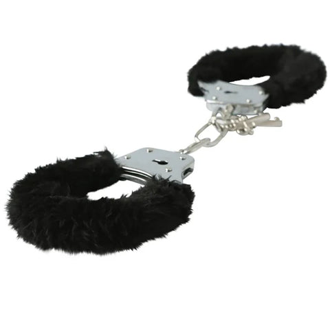 Sex & Mischief Furry Handcuffs – Soft Faux Fur Lined Adjustable Handcuff Restraints > Bondage Gear > Handcuffs