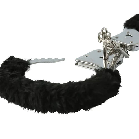 Sex & Mischief Furry Handcuffs – Soft Faux Fur Lined Adjustable Handcuff Restraints > Bondage Gear > Handcuffs