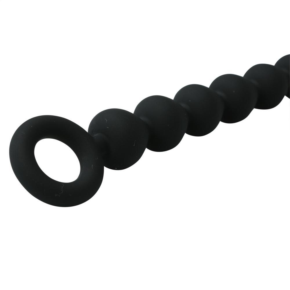 Sportsheets Sex and Mischief Silicone 9.75 Inch Anal Beads – Body-Safe Silicone Anal Toy > Anal Range > Anal Beads