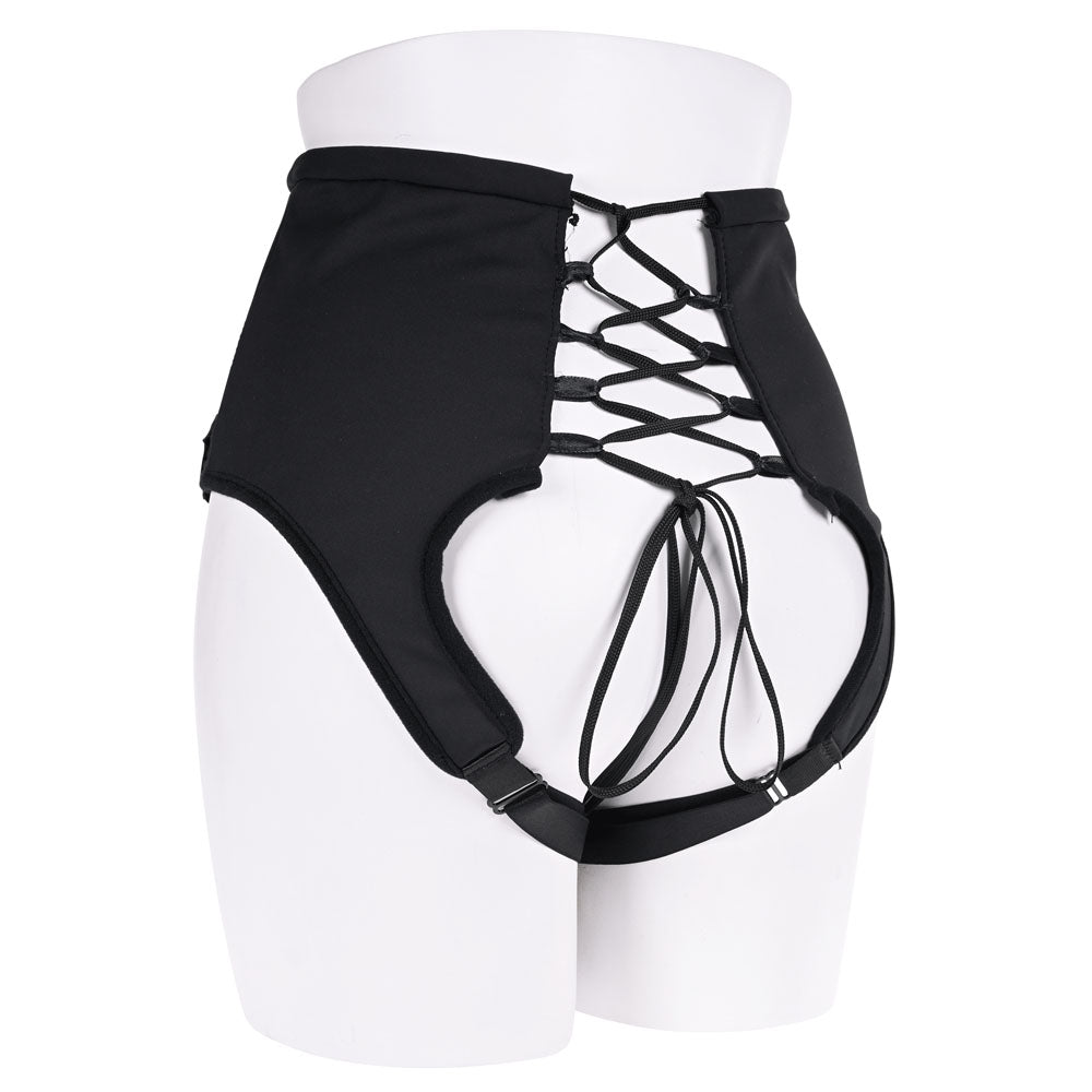 SPORTSHEETS High Waisted Corset Strap On STRAP-ONS
