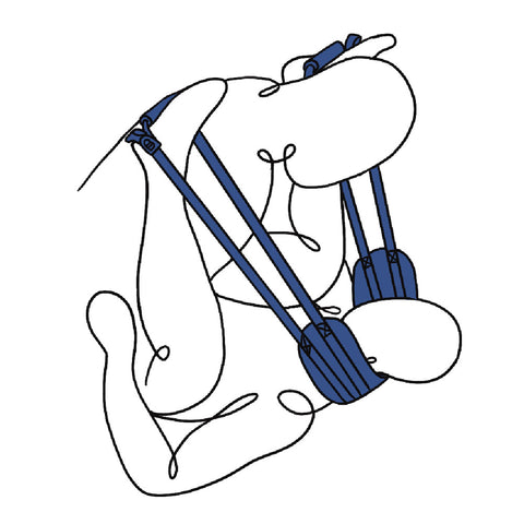Pivot Deluxe Doggie Strap - Positioning Strap BONDAGE-TOYS