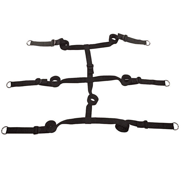 Sportsheets Edge Extreme Under the Bed Bondage Restraint System – Adjustable Strap Restraints > Bondage Gear > Bed Restraints