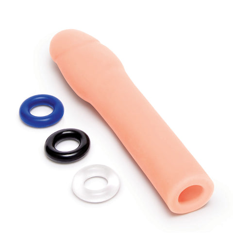 Size Up Realistic 2 Inch Penis Extender for Enhanced Length and Girth SLEEVES