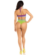 Ombre Halter Bodysuit One Size Seamless Lingerie Sunset Design > Clothes > Bodies and Playsuits
