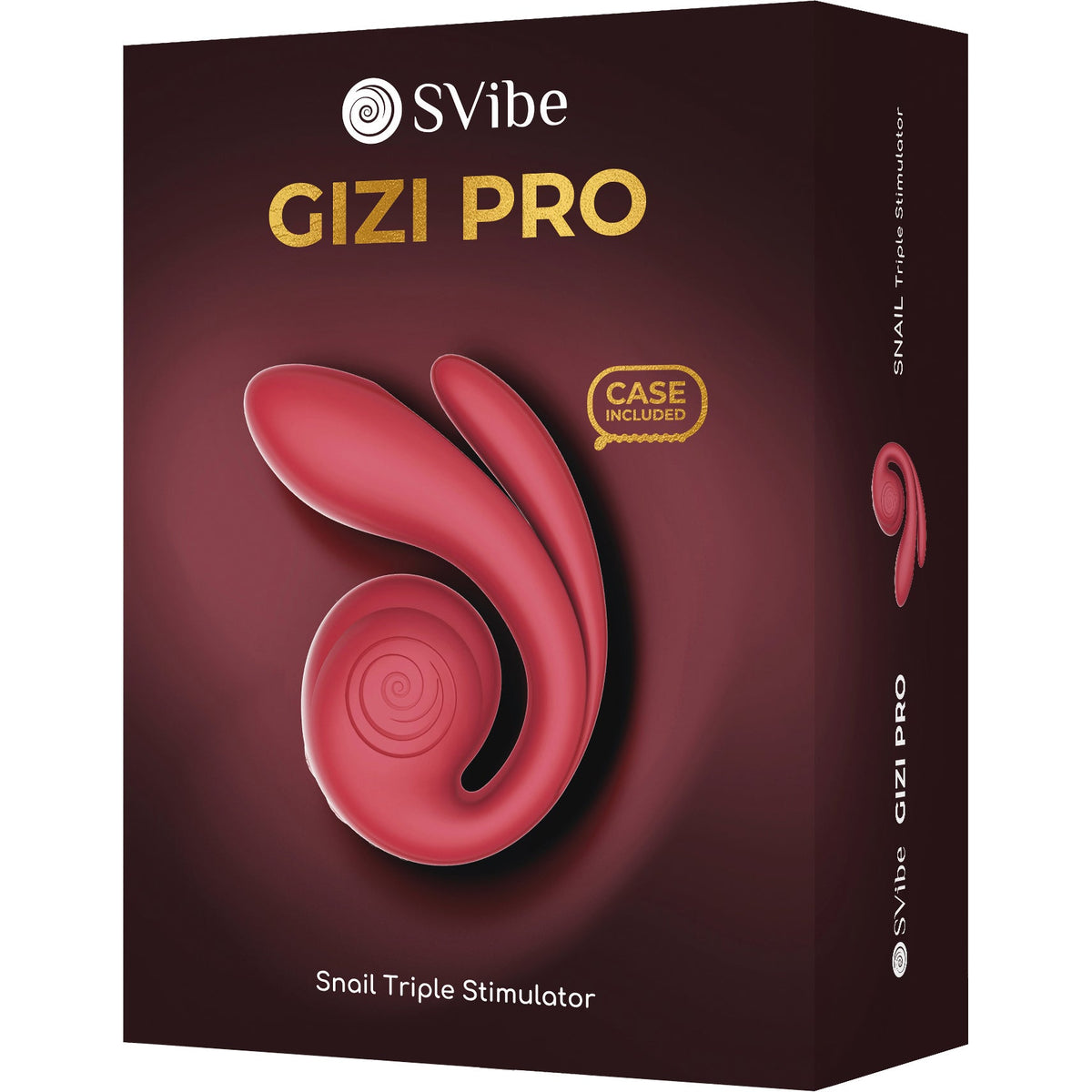 SVibe GIZI Pro Triple G-Spot Stimulator – Rechargeable Triple Stimulator > Sex Toys For Ladies > G-Spot Vibrators