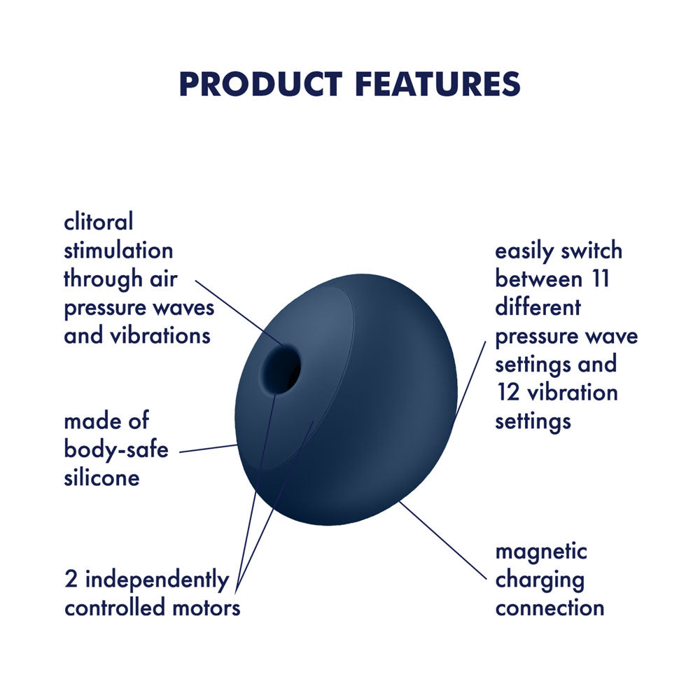 Satisfyer Air Power 4 USB Rechargeable Stimulator Secondary image