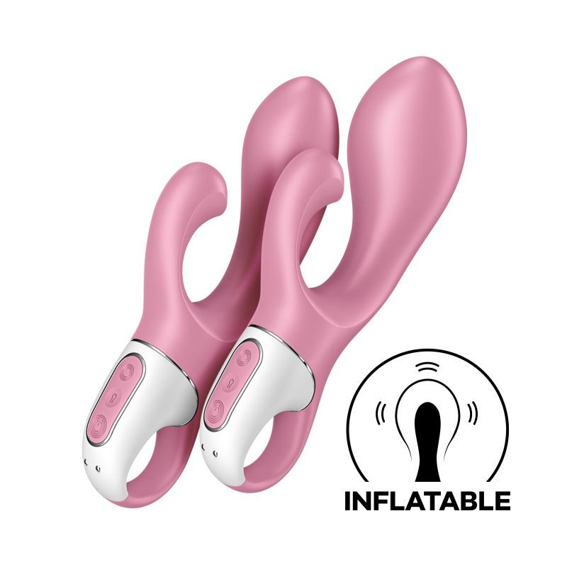 Satisfyer Air Pump Bunny 2 15mm Inflatable Vibrator > Vibrators > Ladies > Rabbit Multi Main image