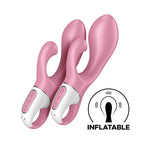 Satisfyer Air Pump Bunny 2 Inflatable Vibrator 15mm Silicone Rechargeable > Vibrators > Ladies > Rabbit Multi
