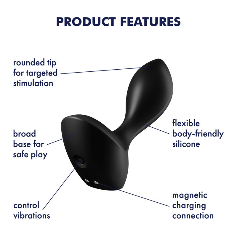 Satisfyer Backdoor Lover – Elegant Anal Plug Secondary image