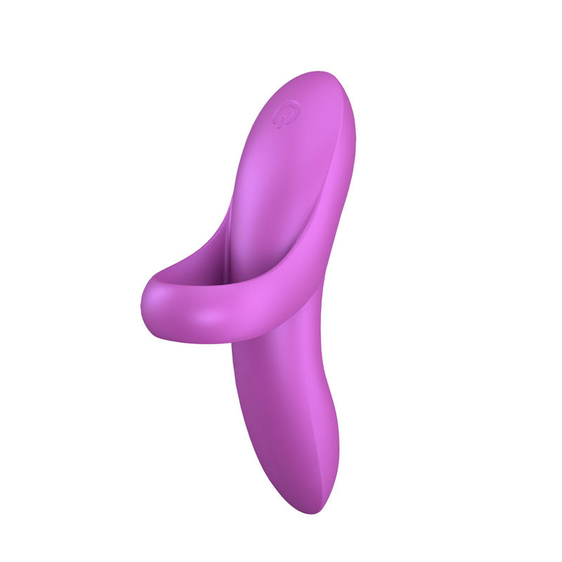 Satisfyer Bold Lover Dark USB Rechargeable Finger Stimulator > Vibrators > Finger Vibrators