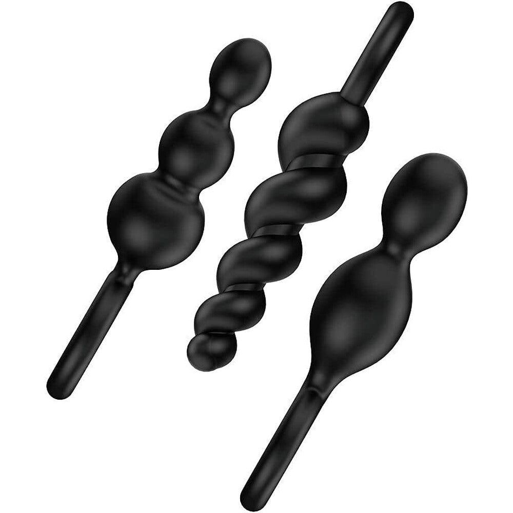 Satisfyer Booty Call Set of 3 Silicone Anal Plugs – Silicone Anal Plugs Set > Anal Range > Butt Plug Kits Main image
