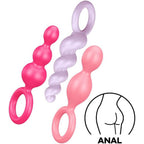 Satisfyer Booty Call Set of 3 Silicone Anal Plugs > Anal Range > Butt Plug Kits