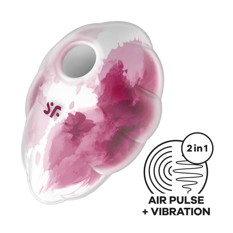 Satisfyer Cloud Dancer Compact Silicone Vibrator > Sex Toys For Ladies > Air Pulsation Main image