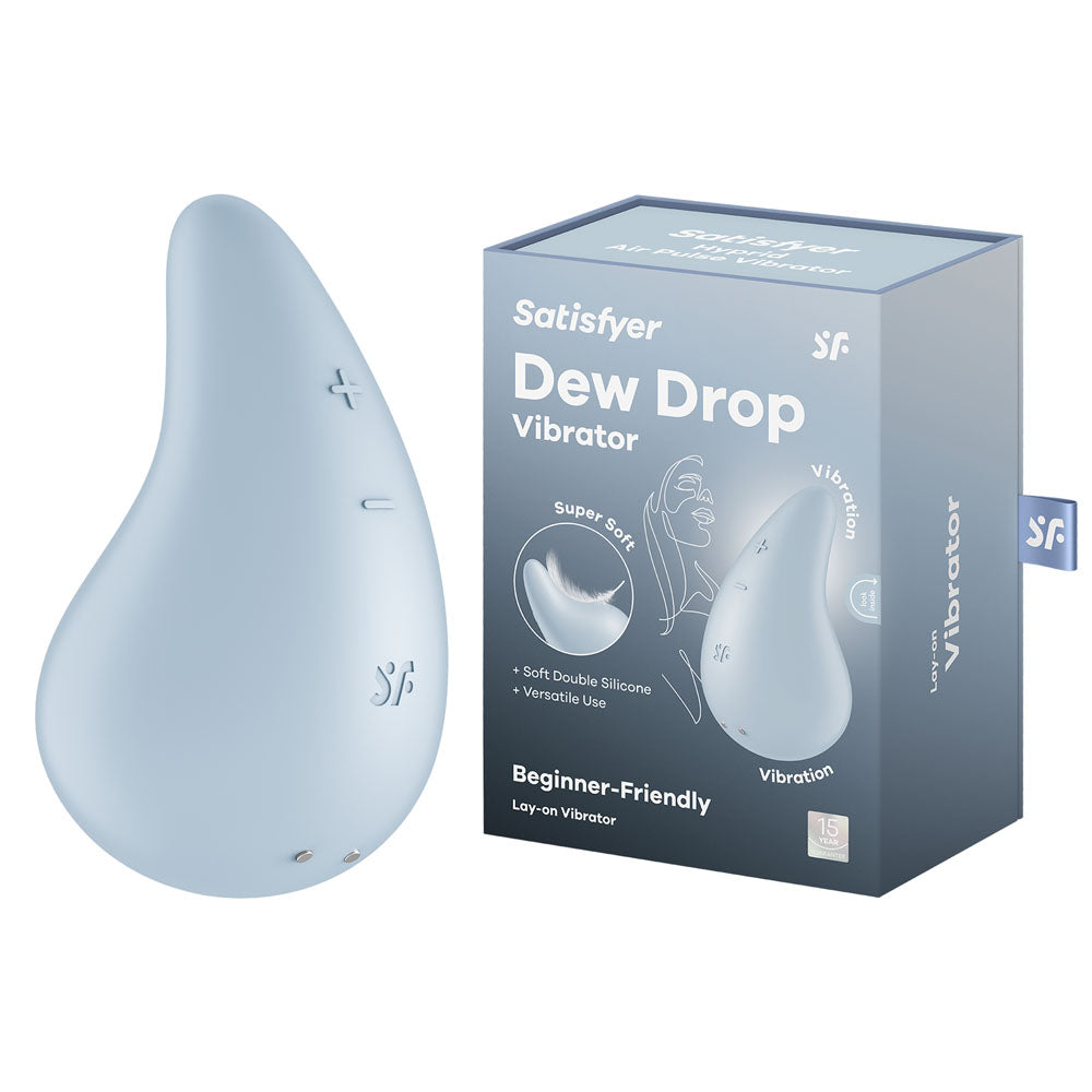Satisfyer Dew Drop Compact Lay-On Vibrator – 4 Inches Vibrator > Vibrators > Vibrating Pads Main image