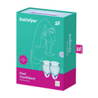 Satisfyer Feel Confident Menstrual Cup Kit – Medical Grade Silicone Two Sizes > Essentials > Menstrual Products