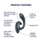 Satisfyer G For Goddess 1 Rabbit Vibrator > Sex Toys For Ladies > G-Spot Vibrators