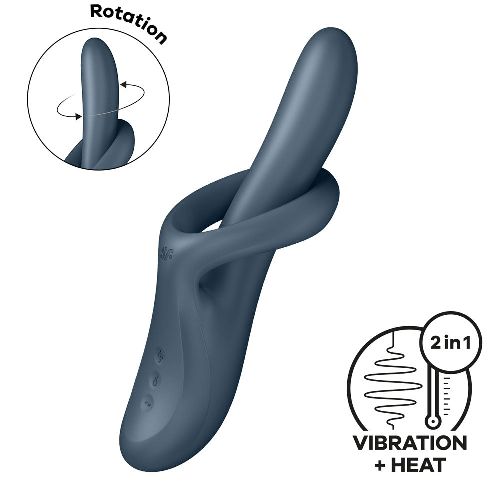 Satisfyer Heat Flex 4 Heating Vibrator – Rechargeable Silicone Vibrator with Heating Function Secondary image