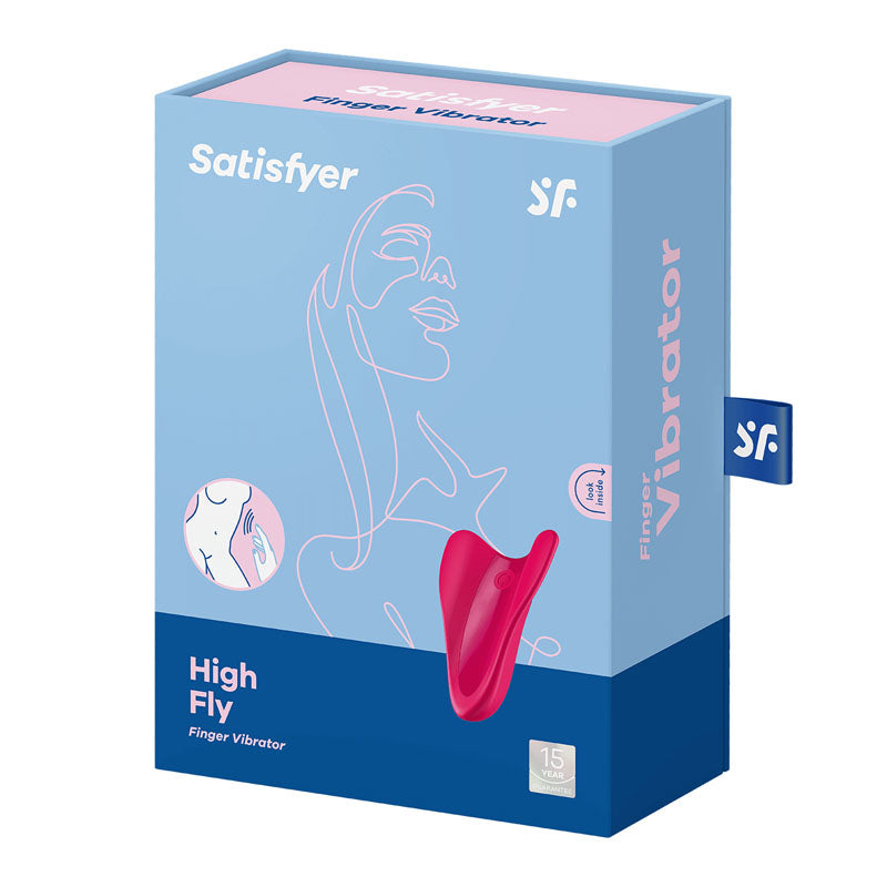 Satisfyer High Fly USB Rechargeable Finger Stimulator > Vibrators > Finger Vibrators