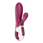 Satisfyer Hot Bunny Connect Warming Rechargeable Silicone Vibrator with App Control > Vibrators > Ladies > Rabbit Multi