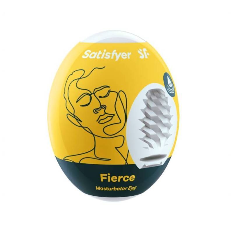 Satisfyer Masturbator Egg Fierce Compact Travel Size Masturbator > Sex Toys For Men > Masturbators Cup Main image