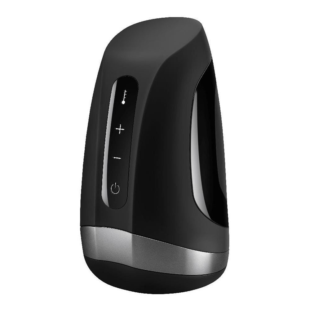Satisfyer Men Heat and Vibration Masturbator – Warming Technology Masturbator Device > Sex Toys For Men > Masturbators > Vibrating