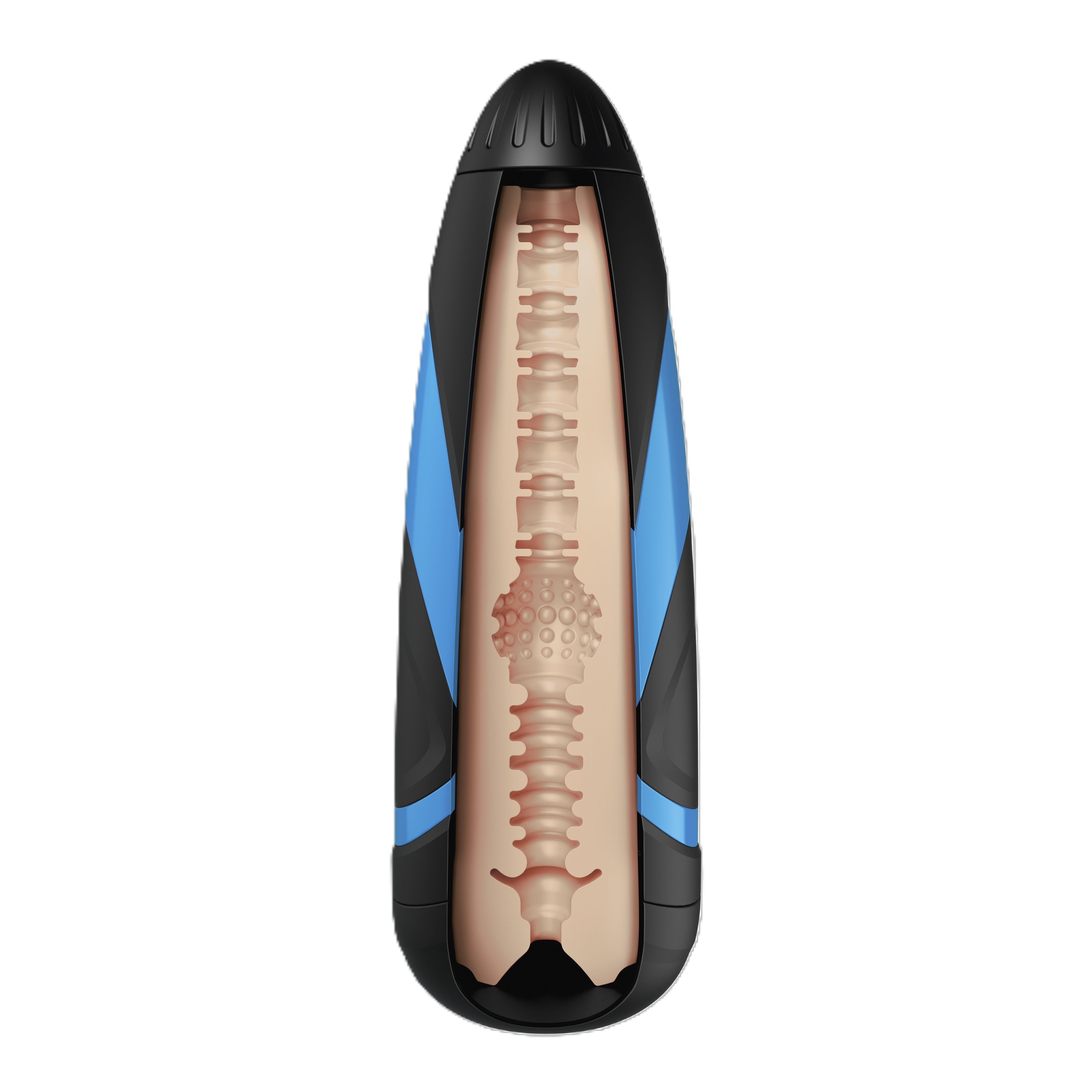 Satisfyer Men Sleeve Tri Delights – Soft Cyberskin Replaceable Masturbator Sleeve Secondary image