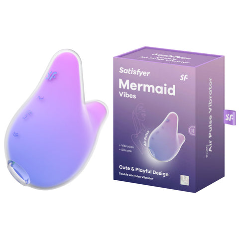 Satisfyer Mermaid Vibes USB Rechargeable Air Pulse Stimulator > Sex Toys For Ladies > Air Pulsation