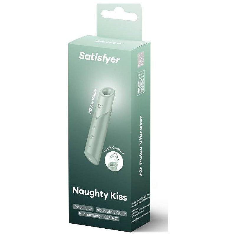 Satisfyer Naughty Kiss Mini – Compact Travel Size Clitoral Massager > Sex Toys For Ladies > Air Pulsation