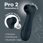 Satisfyer Pro 2 Gen 3 – App-Controlled Rechargeable Clitoral Stimulator > Sex Toys For Ladies > Air Pulsation