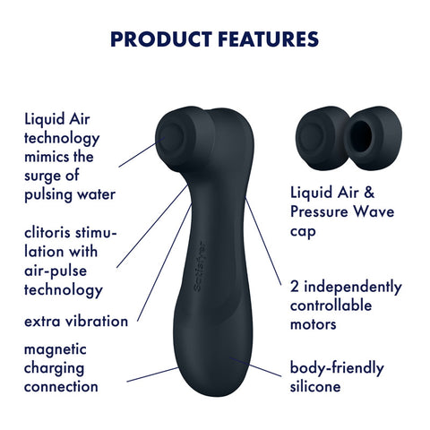 Satisfyer Pro 2 Gen 3 Waterproof Clitoral Stimulator with Air Pulse Technology > Sex Toys For Ladies > Air Pulsation