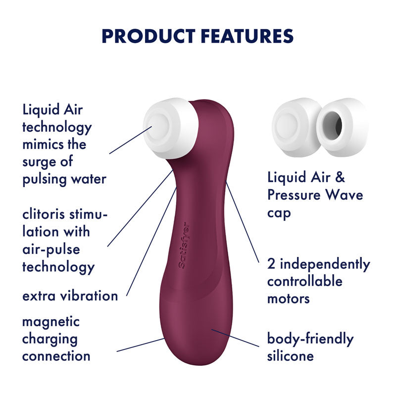 Satisfyer Pro 2 Gen 3 Clitoral Stimulator – Air Pulse Technology Vibrator > Sex Toys For Ladies > Air Pulsation