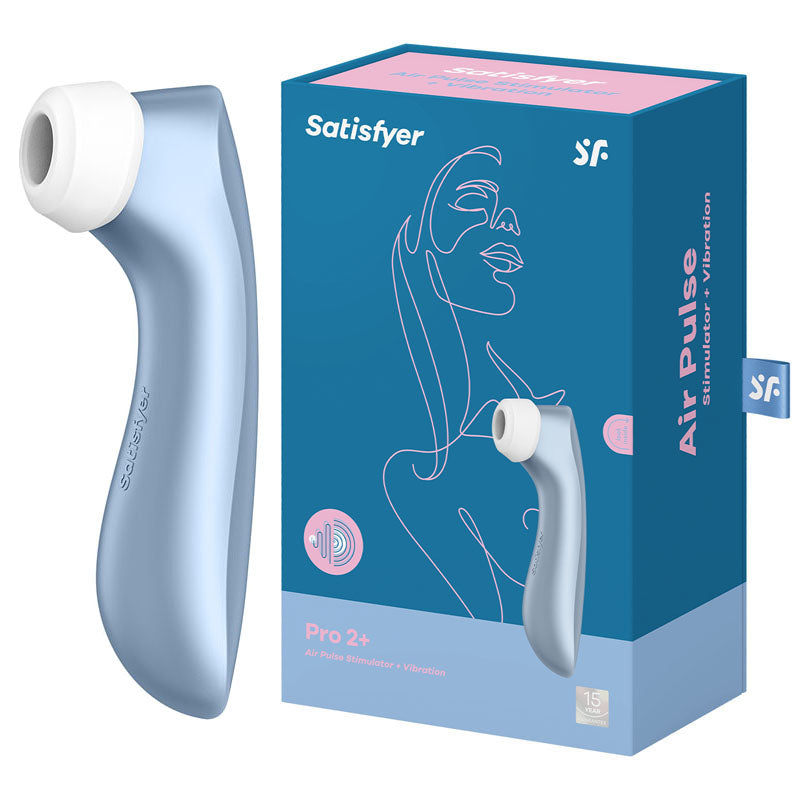 Satisfyer Pro 2 Plus G2 Clitoral Stimulator – Rechargeable Silicone Device > Sex Toys For Ladies > Air Pulsation Main image