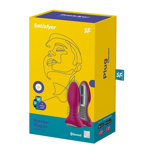 Satisfyer Rotator Plug 2 Plus – Bluetooth App Enabled Rotating Vibrating Anal Plug > Anal Range > Vibrating Butt Plugs