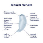 Satisfyer Seal You Soon – Silicone Double Air Pulse Small Vibrator > Sex Toys For Ladies > Air Pulsation