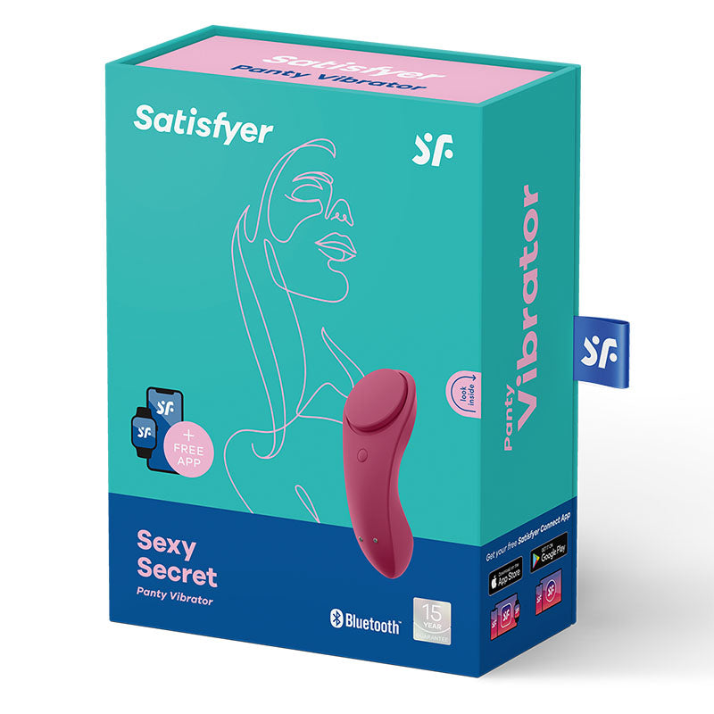 Satisfyer Sexy Secret App Controlled Panty Vibrator – Remote-Controlled Vibrator Secondary image