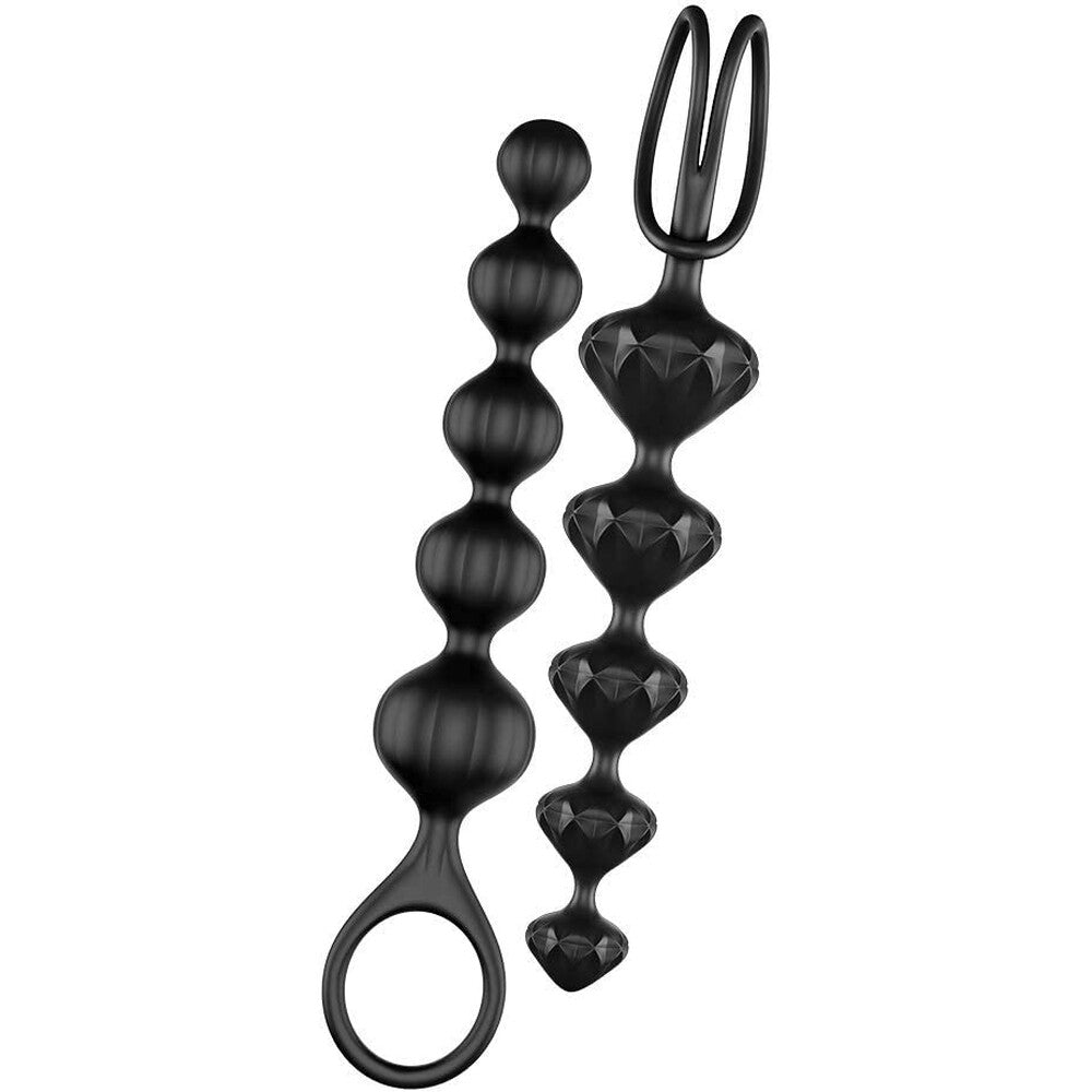 Satisfyer Silicone Anal Beads Set of 2 – Smooth Ergonomic Design 8 Inches Anal Beads > Anal Range > Anal Beads Main image