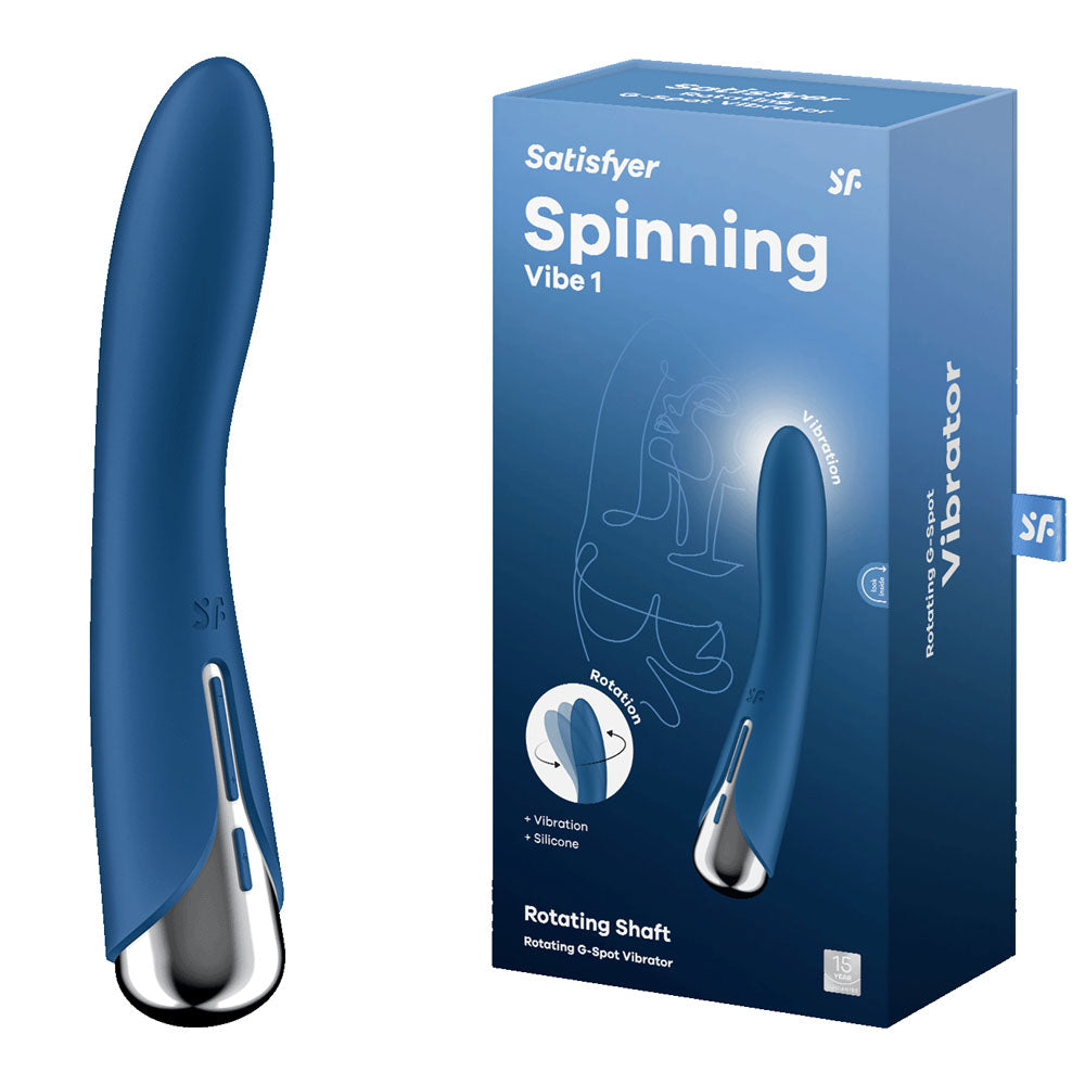 Satisfyer Spinning Vibe 1 – Rotating Vibrator 17.8 cm > Vibrators > Standard Vibrators