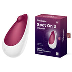 Satisfyer Spot On 3 Berry USB Rechargeable Clitoral Stimulator > Vibrators > Ladies > Clitoral Vibrators and Stimulators