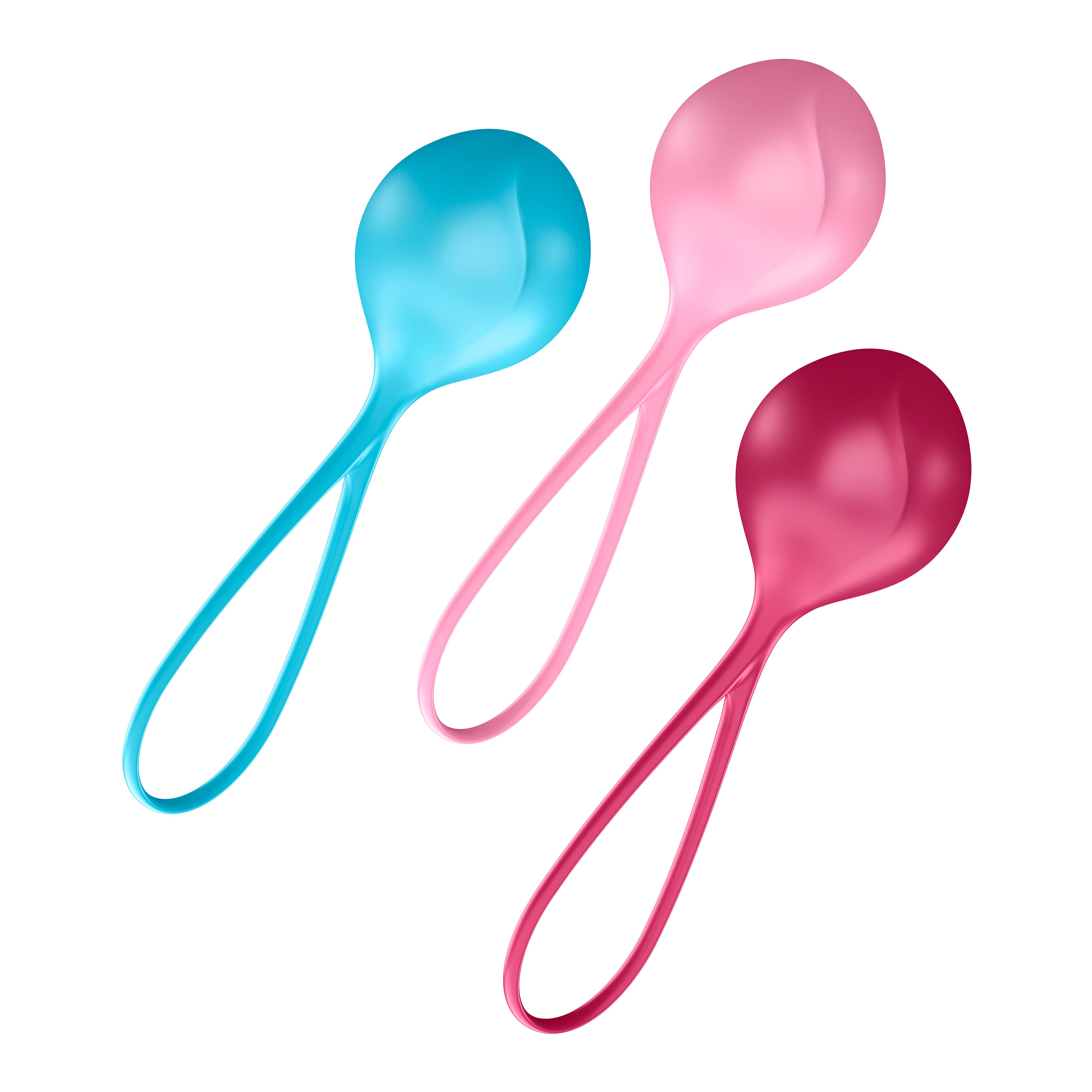 Satisfyer Strengthening Balls Weighted Pelvic Floor Kegel Balls Set of 3 > Sex Toys For Ladies > Kegel Exercise Main image