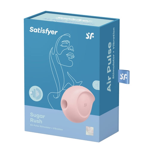 Satisfyer Sugar Rush Air Pulse Stimulator – Compact Silicone Clitoral Vibrator with Vibration > Sex Toys For Ladies > Air Pulsation