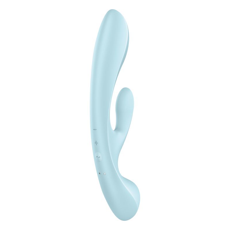 Satisfyer Triple Oh – Double Stimulation Rechargeable Silicone Vibrator > Vibrators > Ladies > Rabbit Main image