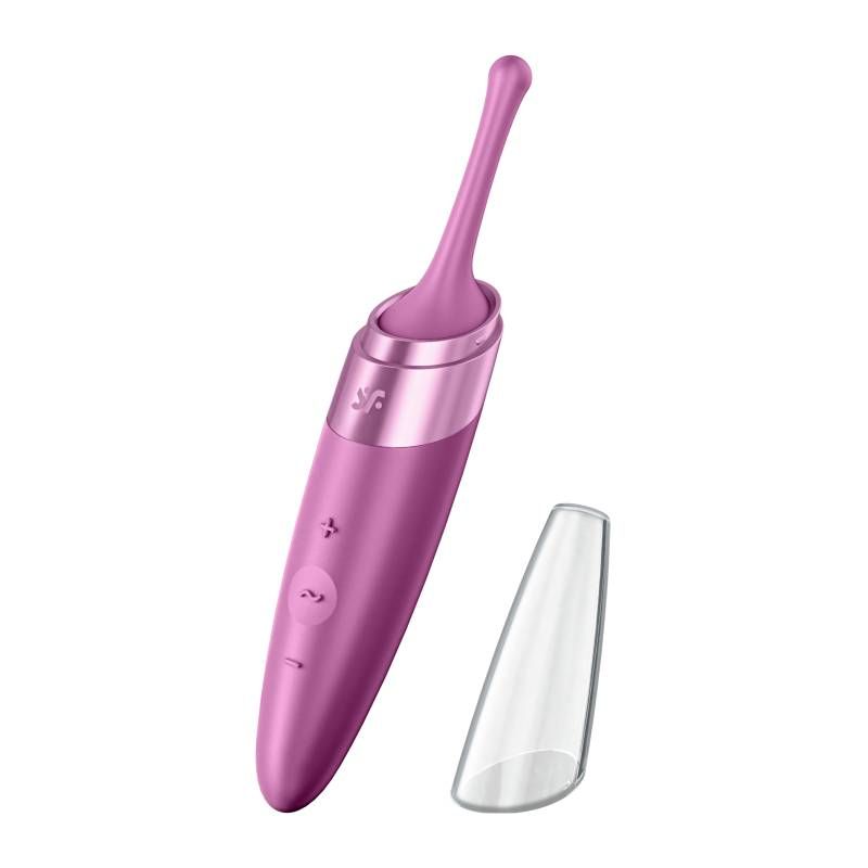 Satisfyer Twirling Delight – Tip Stimulator Silicone Rechargeable Toy > Vibrators > Ladies > Clitoral Vibrators and Stimulators Main image