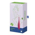 Satisfyer Twirling Fun Tip Vibrator Red – Waterproof Silicone with 12 Settings > Vibrators > Ladies > Clitoral Vibrators and Stimulators