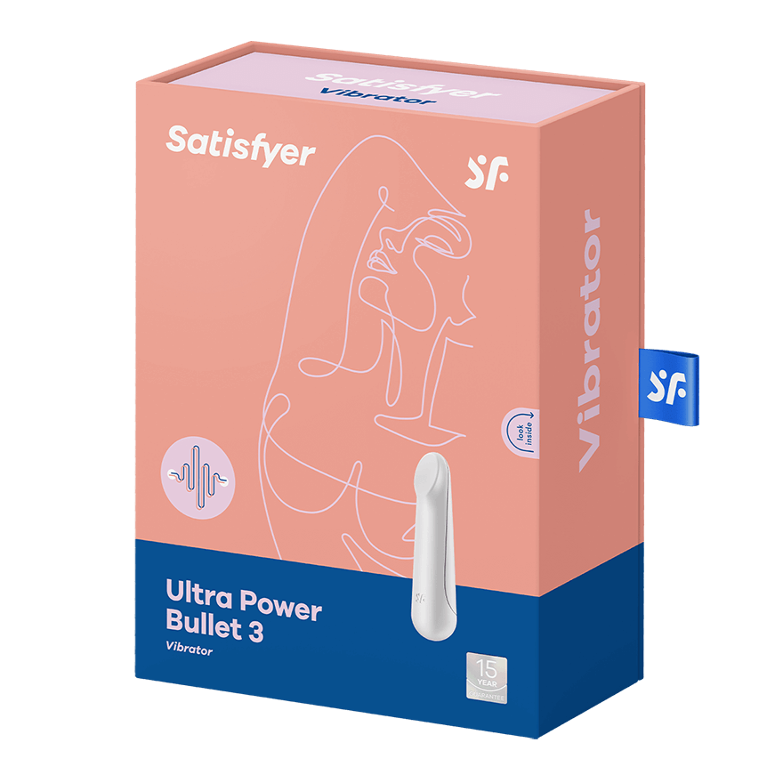 Satisfyer Ultra Power Bullet 3 – Silicone Mini Vibrator 9 Centimeters > Vibrators > Mini Vibrators