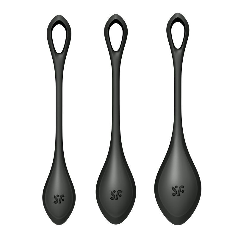 Satisfyer Yoni Power Balls 2 – Silicone Pelvic Floor Training Balls 3 Pc Set Secondary image