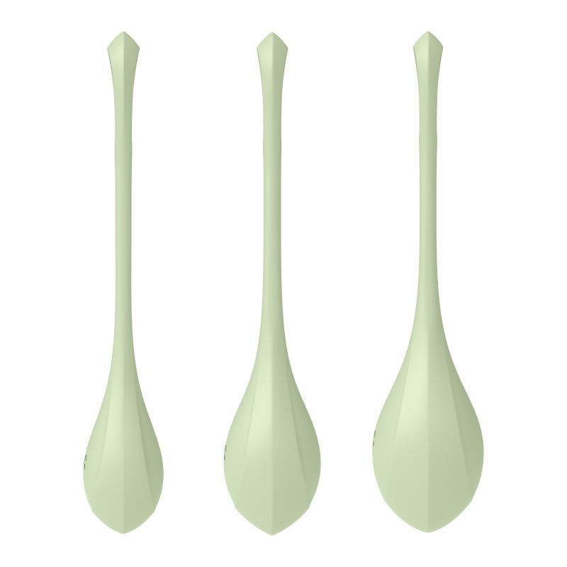 Satisfyer Yoni Power Balls 2 – Body-Safe Silicone 3 Sizes Pelvic Floor Exerciser Set > Sex Toys For Ladies > Kegel Exercise Main image